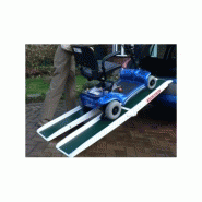 Rampes doubles pliantes en fibre de verre - légères, portables et antidérapantes - charge jusqu'à 300 kg_1