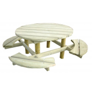 Table banc  Groseille - 9011