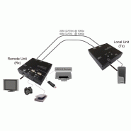 VALUE Prolongateur KVM via Cat.5e/6, HDMI, 4x USB, 60 m_1