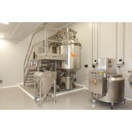 Réacteur industriel multifonction avec capacité de 150 à 5000 litres