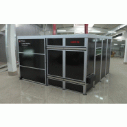 Cabine de soudage laser classe 4 - 4x4m avec porte coulissante_1