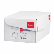 Enveloppe adhésive blanche 162x114 mm - 80g - Carton de 500_1