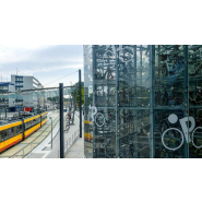 Parking vélo automatisé sécurisé avec accès RFID à faible encombrement pour vélos - Jusqu'à 120 vélos - Version tour - Wöhr BIKESAFE_1