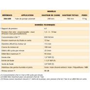 Pompe industrielle haute pression PM45 - 10:1 - Réf 536 030 - Transfert et distribution d'huile à longue distance_1
