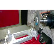 Cellule robotisée pour alliages d'acier - chargement, déchargement, tronçonnage et finition_1