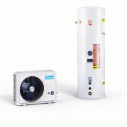 Chauffe-eau thermodynamique Combo Split unité intérieure 300 L - Midea - 14047258_1