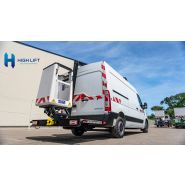 Fourgon nacelle HV12 - 12m avec panier 1 personne - Déport 7m - Rotation tourelle 400°_1