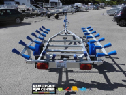 Porte-bateau pneumatique - SW265 - PTAC : 500Kg - 1 essieu - Référence D2413 - Patins_1