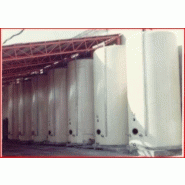 Cuve de vinification et stockage - Type - Brides PN 6, porte ovale inox et accessoires complets_1