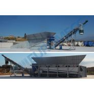 Centrale béton rapide d'assemblage pour chantiers