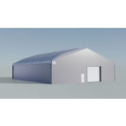 Hangar de stockage industriel pour la protection des matériaux techniques et sensibles contre les intempéries_2