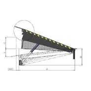 Niveleur de quai électro-hydraulique avec bavette pivotante -  PoweRamp 232NG 60kN_1