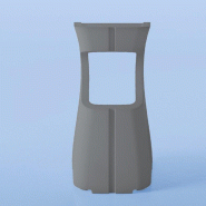 Tabouret haut intérieur/extérieur Karla - Sokoa - Anthracite_1