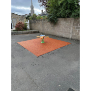 Jeu à ressort 4 places conforme EN1176 - Référence BT15229 - Ressort EIBACH et plastiques HDPE_1