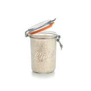 Pack de 6 bocaux Terrine Le Parfait Super 1000 g Ø 100 mm avec joint et fermeture inox - WL000007_1