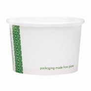 Pots pour aliments chauds compostables - 455ml - Lot de 500 | Vegware_1