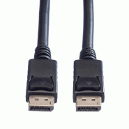 Value câble displayport, dp m - dp m, lsoh, noir, 5 m_1