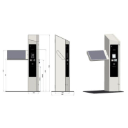 Borne de paiement multi-usages - TOWER 22 APLUS Système Automation - écran tactile 22 pouces, fiable et évolutive_1