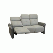 Canapé de relaxation moderne avec tablette centrale intégrée