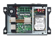 Châssis industriel ultra fin pour carte mère Mini ITX - AIMB-B12010 system avec AIMB-201DS sans adaptateur - Référence AIMB-B12010-00Y1E_1