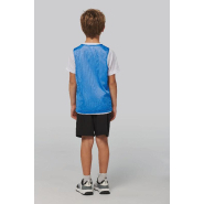Chasuble en filet léger multisports enfant - 100% polyester - Réf: PA047 - Marque PROACT - Tailles 6/10 ans et 10/14 ans_1