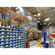 Filet nylon pour stockage ou rayonnage - 2.50mm, maille 100mm, référence N416/100_1