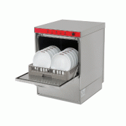 Lave-vaisselle complet sous le comptoir 380V avec 3 pompes - MCF.500-380-001 - 500 assiettes/heure_1