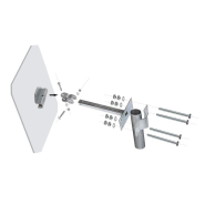 Miroir plat de contrôle de précision - 280 x 360 mm - Garantie 6 ans - Réflecteur Poly+ antivandalisme_1