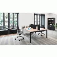 Ottima portico - bureau droit - steelcase - profondeur pour le bureau : 600 mm et 800 mm_1