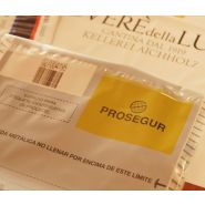 Sacs et enveloppes pour transport de fonds - manufacturas polisac s.A - avec une fermeture adhésive inviolable_1