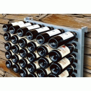 Casier de rangement design - capacité 90 bouteilles_1