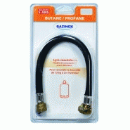 Lyre de raccordement en caoutchouc - gaz butane/propane - raccord femelle - marque GAZINOX_1