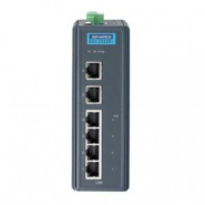 Switch Rail DIN industriel 6 ports 10/100Mbps - 4 ports PoE - Référence: EKI-2526PI-AE - Advantech_1