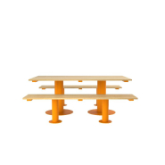 Table Tinou avec Assises en Robinier_1