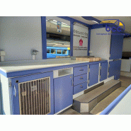 Camion boucherie charcuterie 6m - Vitrine réfrigérée 5m45 + réserves froides GN - 1044_1