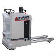 GP - Transpalette électrique ICEM SRL - capacité de charge 2000 à 4000 kg - opérateur debout - moteur triphasé haute performance_1