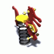 Jeu à ressort dragon - Gamme Châteaufort DRA01PE - Créa Équipements - Pour enfants de 2 à 6 ans_1