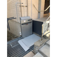 Plateforme élévatrice verticale pliable PLV9 - Hauteur jusqu'à 140cm - Intérieur et extérieur - Bretagne et Nantes_1