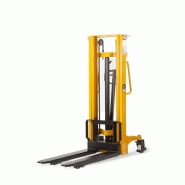 Gerbeur manuel TOR WMS 1T/1,6M - Capacité 1 tonne - Hauteur de levage 1,6 mètre - Modèle économique et polyvalent_1