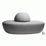 Grand canapé d'accueil Sisters - Softline - Felt Rose tendre 642_1