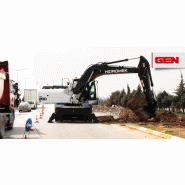 Pelleteuse 21,1t - Hidromek HMK 200 W - Performance accrue et confort utilisateur_1