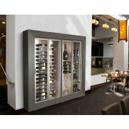 Vitrines à vins modulaires pour exposition et conservation - Large gamme de combinaisons et finitions_1