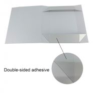 Couleur blanche se pliante de papier plate de boîte-cadeau pour l'emballage de tenue de plage de bikini d'habillement - printedpaper-bags - 35*23.5*7_1