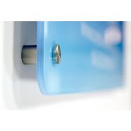 Panneau d'enseigne entrée de crèche ou d'école - Direct Signalétique - Plexiglas 5 mm - 600 x 420 mm - 7 couleurs disponibles_1