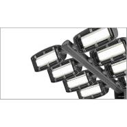 Projecteur de stade LED - éclairage vertical longue distance avec options sans fil ou câblées - WS-STAD GEN6_1