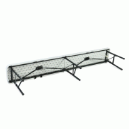 Banc pliant 180 cm - 3 places - structure acier - PEHD - 300 kg - usage intérieur/extérieur_1