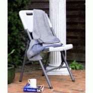 Chaise pliante confort en résine ultra solide - 45x42x89cm - Supporte jusqu'à 140 kg - Réf 95-54221-223204-unite_1