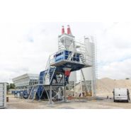 Installation Euromix 100 pour production de béton jusqu'à 100 m3 par heure