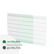 Panneau grillage rigide 4mm - hauteur 1730mm - acier galvanisé à chaud_1