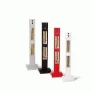 Radiant Smart Tower - Chauffage électrique infrarouge pour terrasses - 2x1500W - IP24 - Garantie 2 ans_1